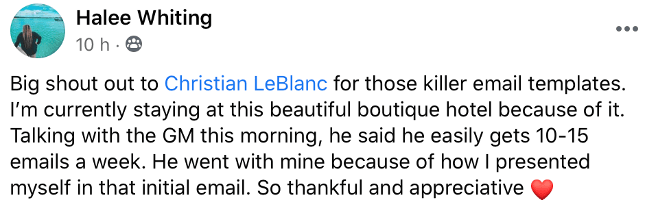 LCA community testimonial