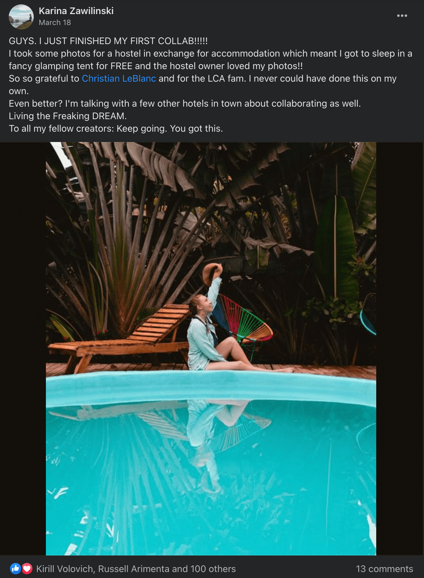 LCA community testimonial
