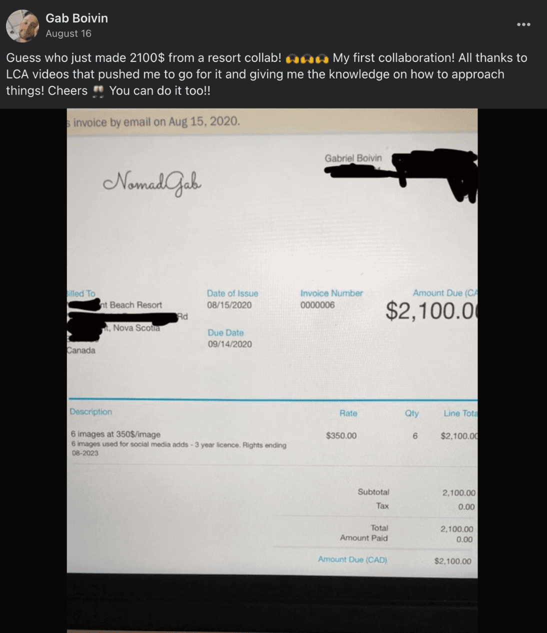 LCA community testimonial