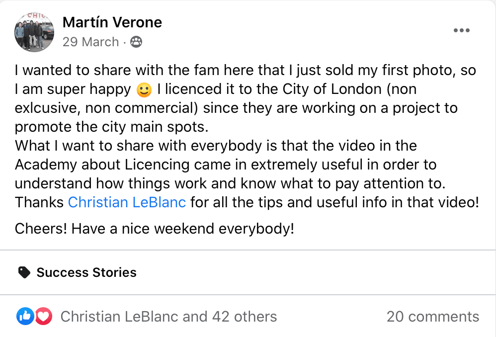LCA community testimonial