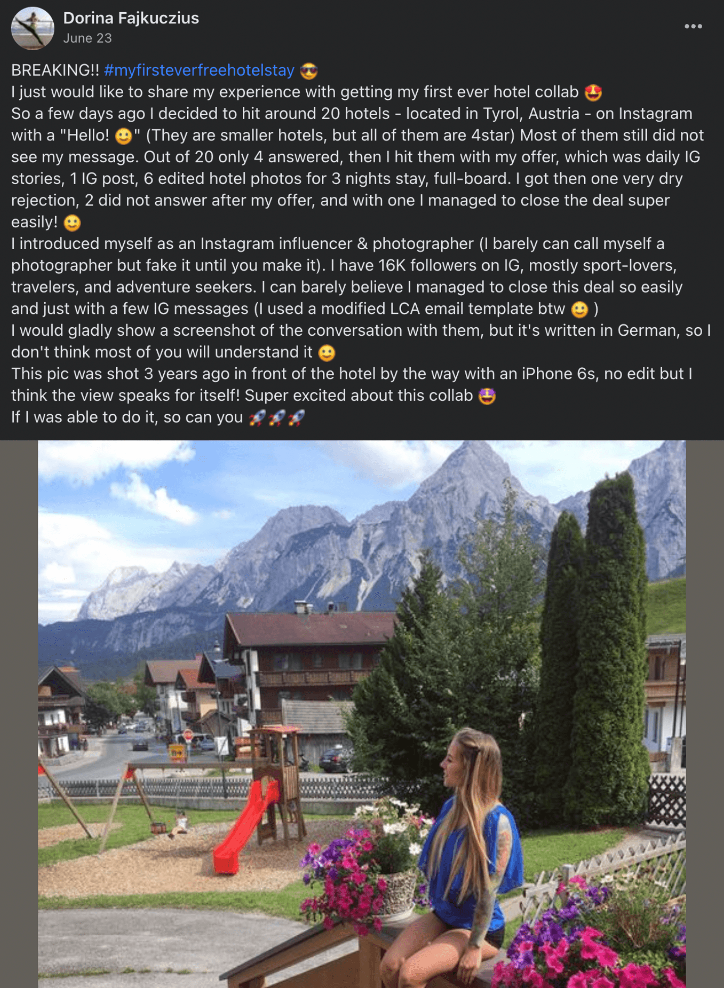 LCA community testimonial
