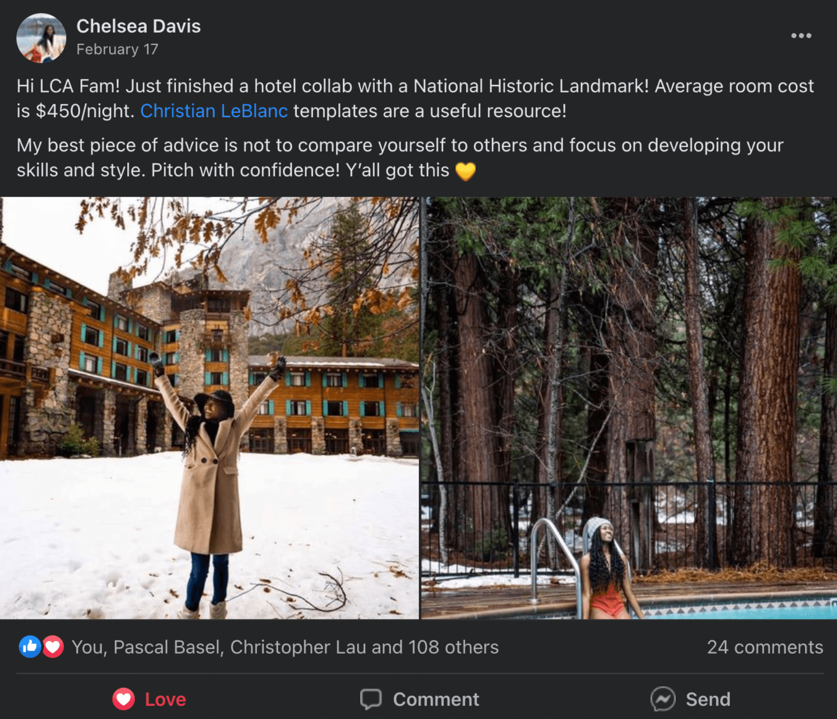LCA community testimonial