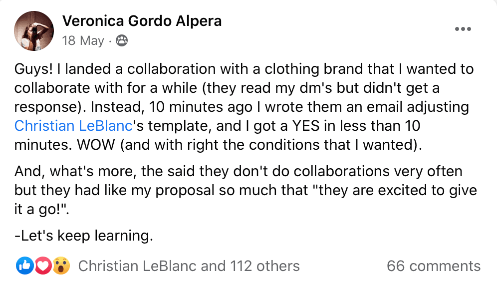 LCA community testimonial